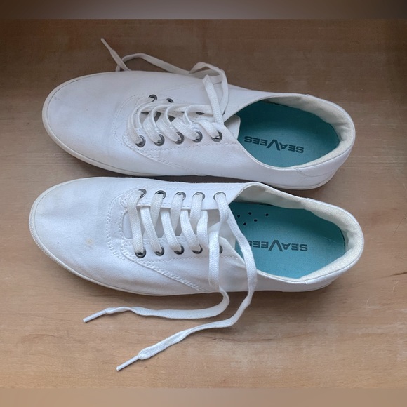 SeaVees Monterey Sneaker Original in Bleach (White) size 7.5 (Women’s US) - Picture 4 of 14